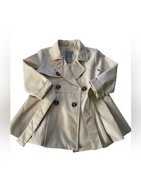 Tahari Kids Cream Pea Coat